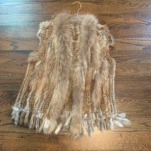 Rabbit Fur Vest